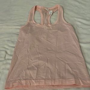 Lululemon Swiftly tank. Race length